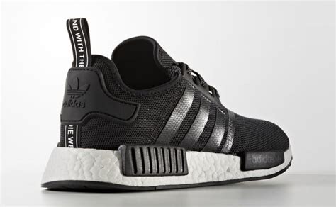 nmd black and white.